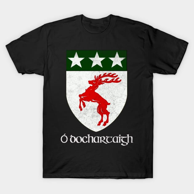 O'Doherty / Irish Vintage Style Crest Coat Of Arms Design T-Shirt by feck!